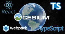 How to setup CesiumJS to use in ReactJS, Webpack, and Typescript